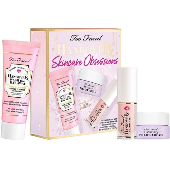 1/2 PRICE SALE!  ✅Too Faced Hangover Skincare Obsessions Set  ✨BNIB - Picture 1 of 12